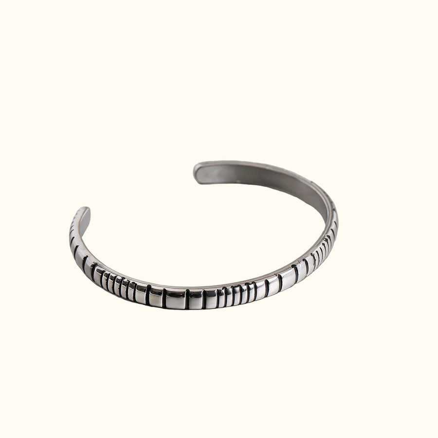 Chic Textured Cuff Bracelet