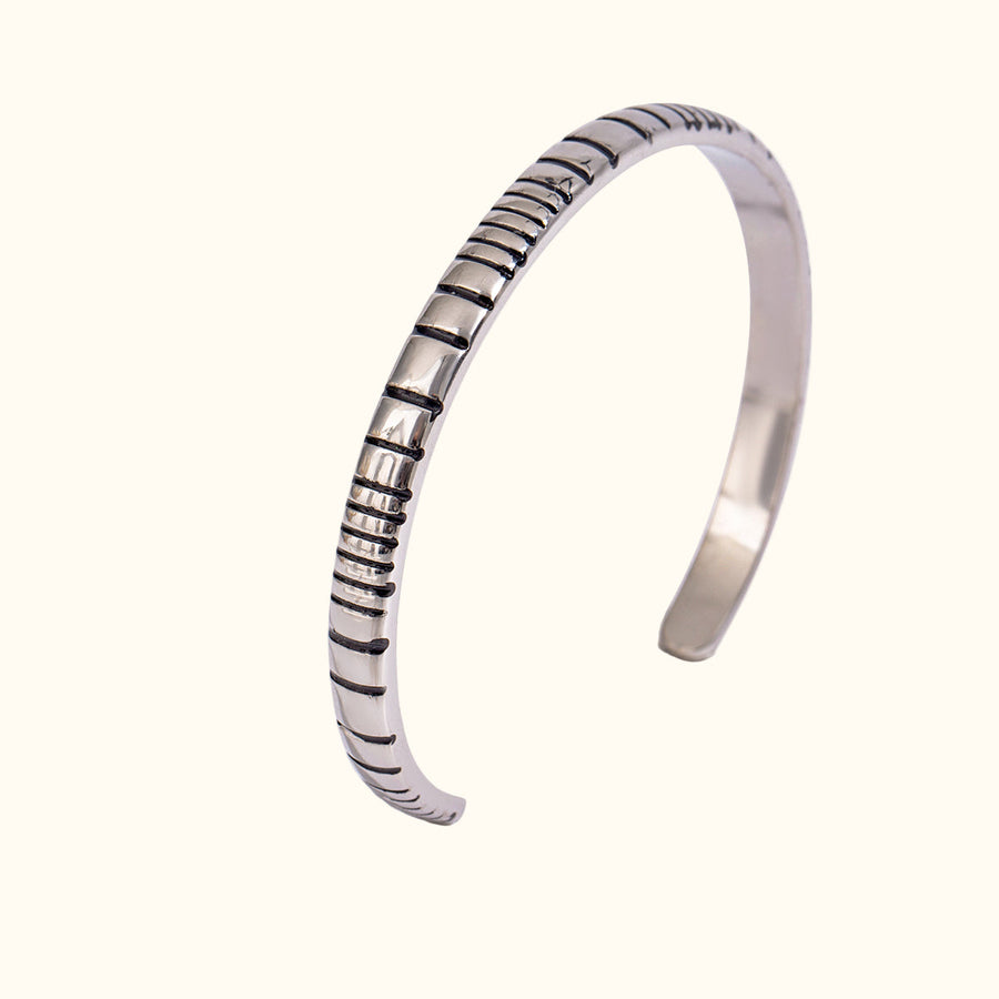 Chic Textured Cuff Bracelet