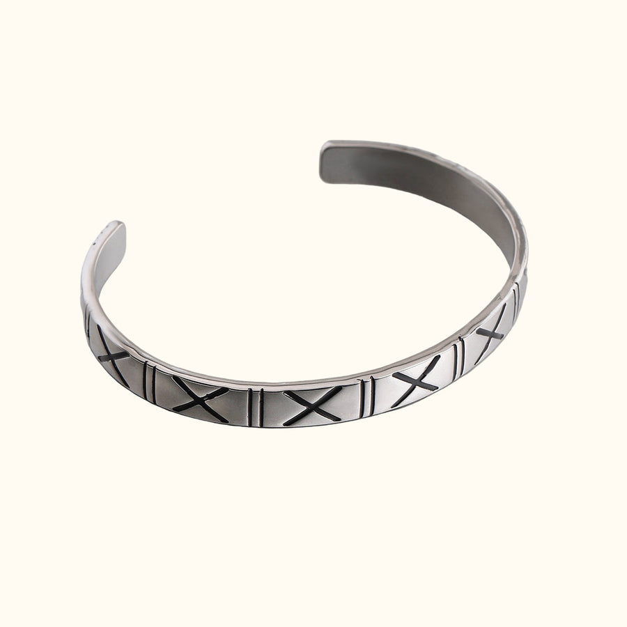 Intersecting Elegance Cuff