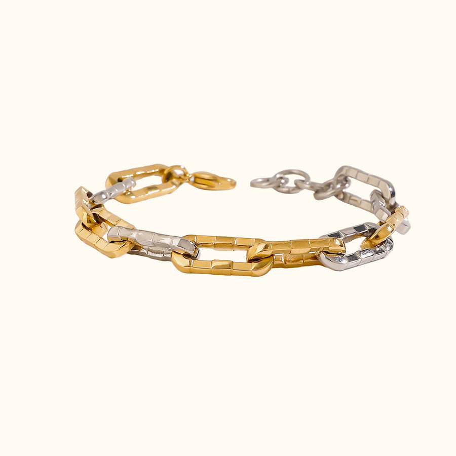 Chic Dual Tone Elegance