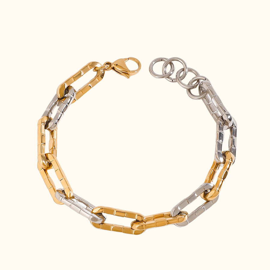 Chic Dual Tone Elegance