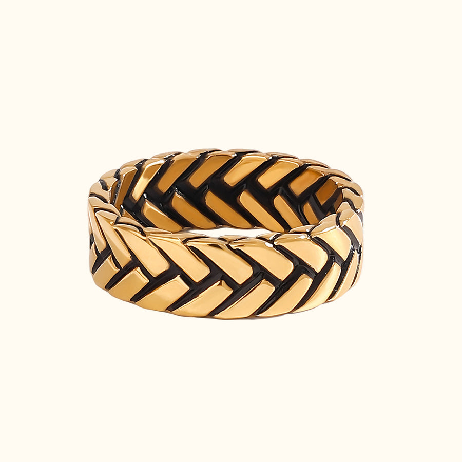 Woven Elegance: Herringbone Braids