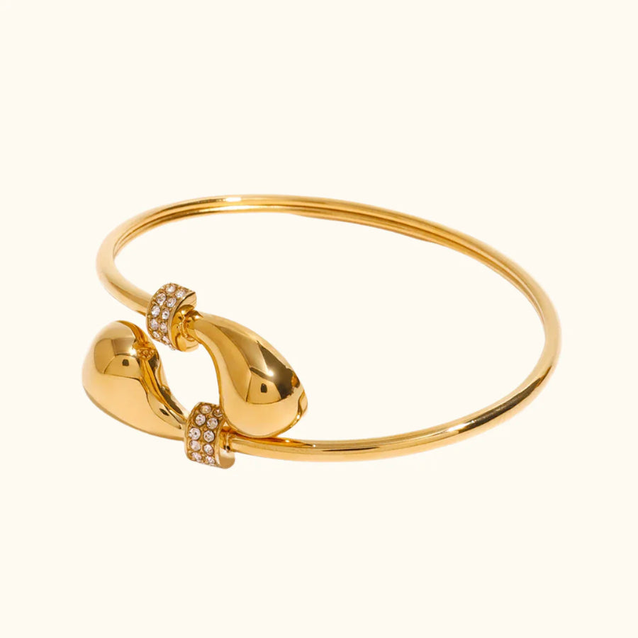 Infinity Loop Charm Bracelet