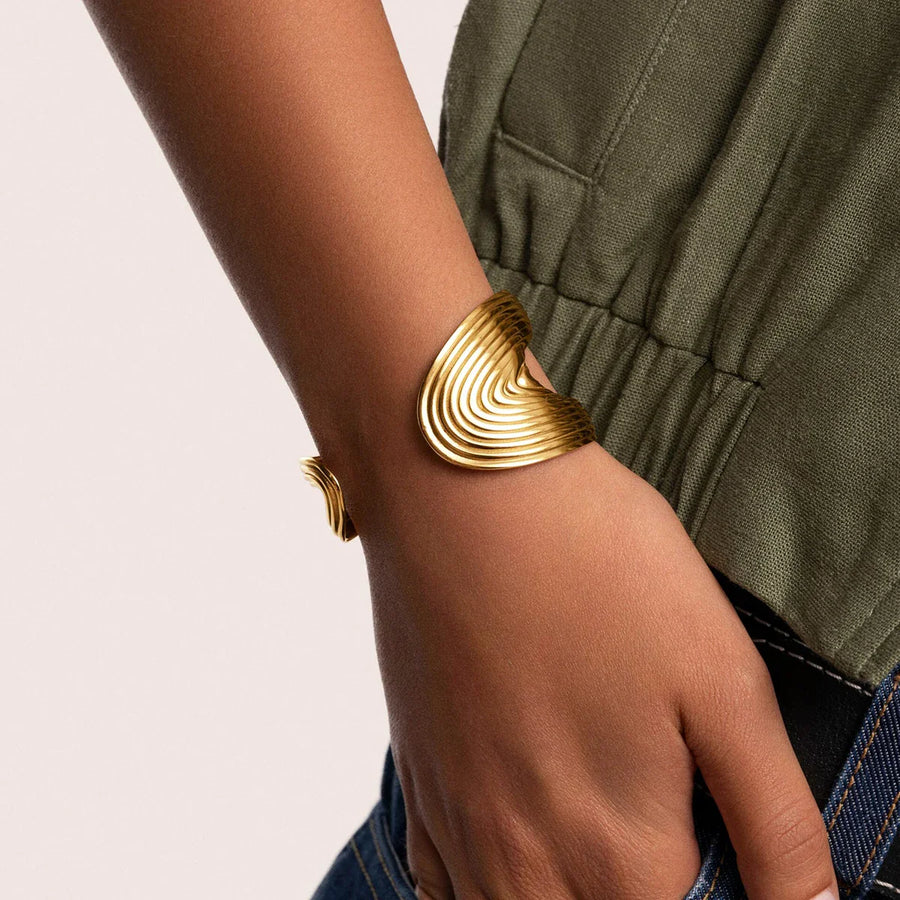 Cascading Elegance Wrap Bracelet