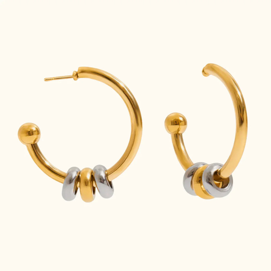 Radiant Aura Hoops