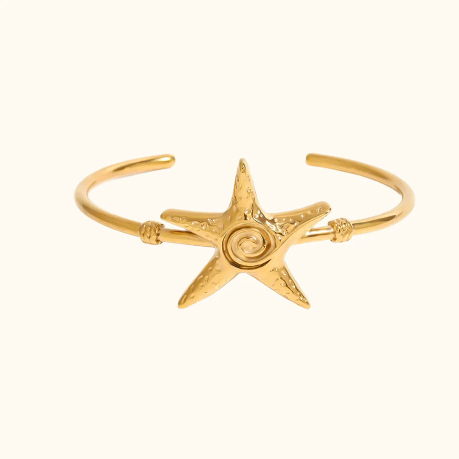Stellar Starfish Cuff Bracelet