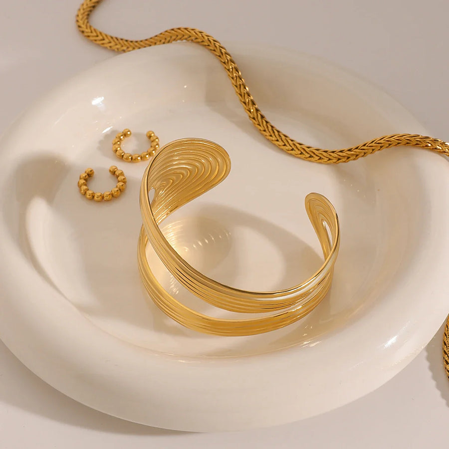 Cascading Elegance Wrap Bracelet